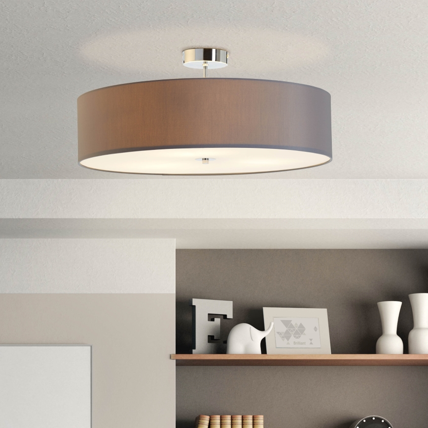 Brilliant - Anbauleuchte ANDRIA 3xE27/60W/230V d 60 cm anthrazit