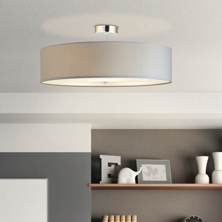 Brilliant - Anbauleuchte ANDRIA 3xE27/60W/230V d 60 cm grau