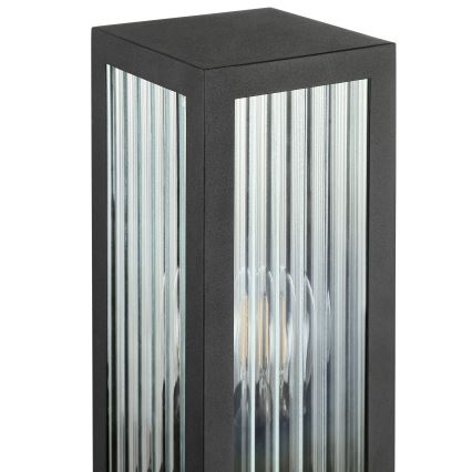 Brilliant - Außenleuchte GETTA 1xE27/20W/230V 50 cm IP44 schwarz