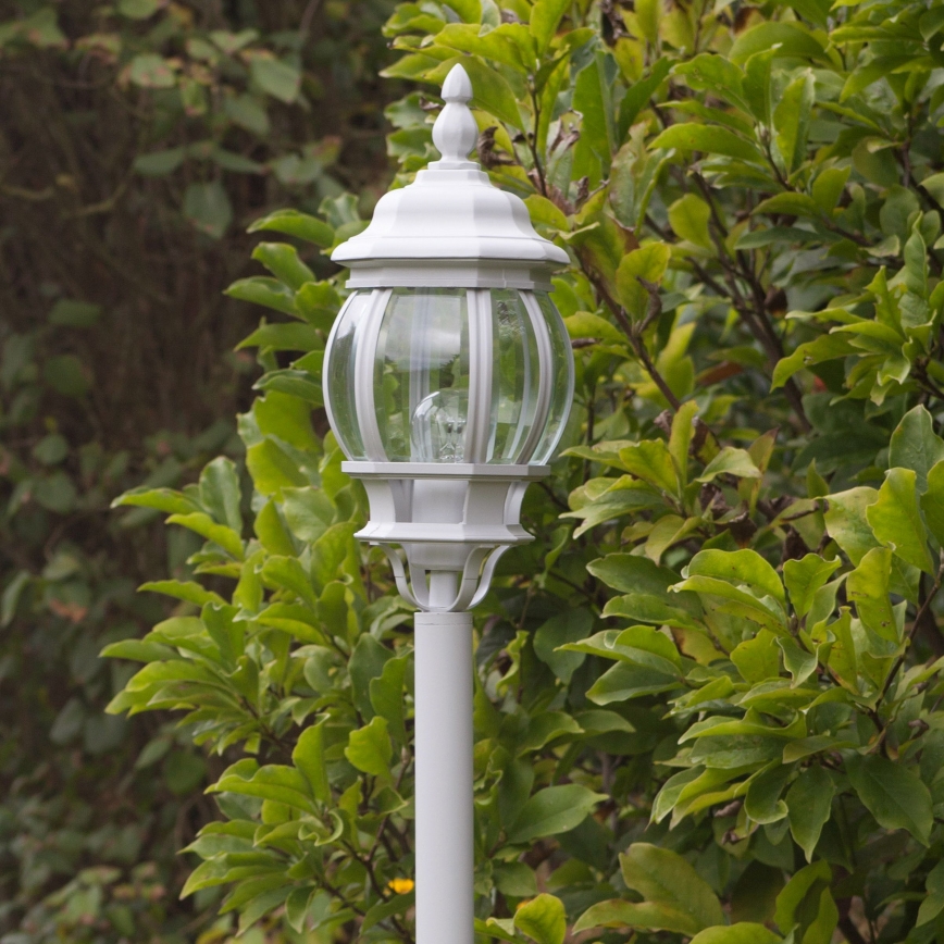 Brilliant - Außenleuchte ISTRIA 1xE27/60W/230V 112 cm IP23 weiß