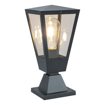 Brilliant - Außenleuchte WESTDLIFF 1xE27/20W/230V 30,7 cm IP44 anthrazit