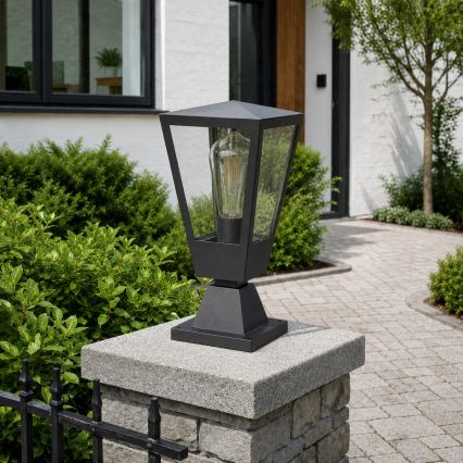 Brilliant - Außenleuchte WESTDLIFF 1xE27/20W/230V 30,7 cm IP44 anthrazit