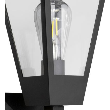 Brilliant - Außenwandleuchte WESTDLIFF 1xE27/20W/230V IP44 anthrazit