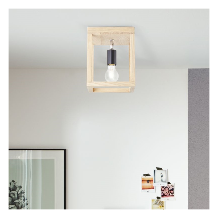 Brilliant - Deckenleuchte NEREA 1xE27/15W/230V Eiche