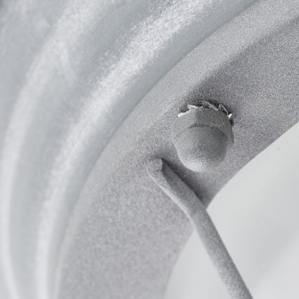 Brilliant - Deckenleuchte TYPHOON 1xE27/30W/230V Ø 29 cm grau