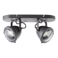 Brilliant - Deckenspot CARMEN 2xGU10/5W/230V schwarz