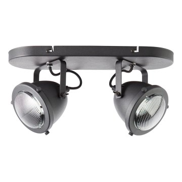 Brilliant - Deckenspot CARMEN 2xGU10/5W/230V schwarz