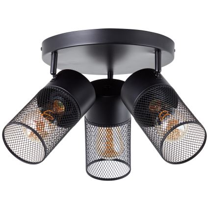 Brilliant - Deckenstrahler KAMOLO 3xE27/40W/230V schwarz