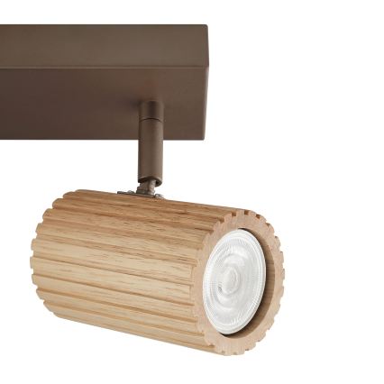 Brilliant - Deckenstrahler LAKEWOOD 2xGU10/10W/230V braun
