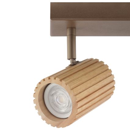 Brilliant - Deckenstrahler LAKEWOOD 2xGU10/10W/230V braun