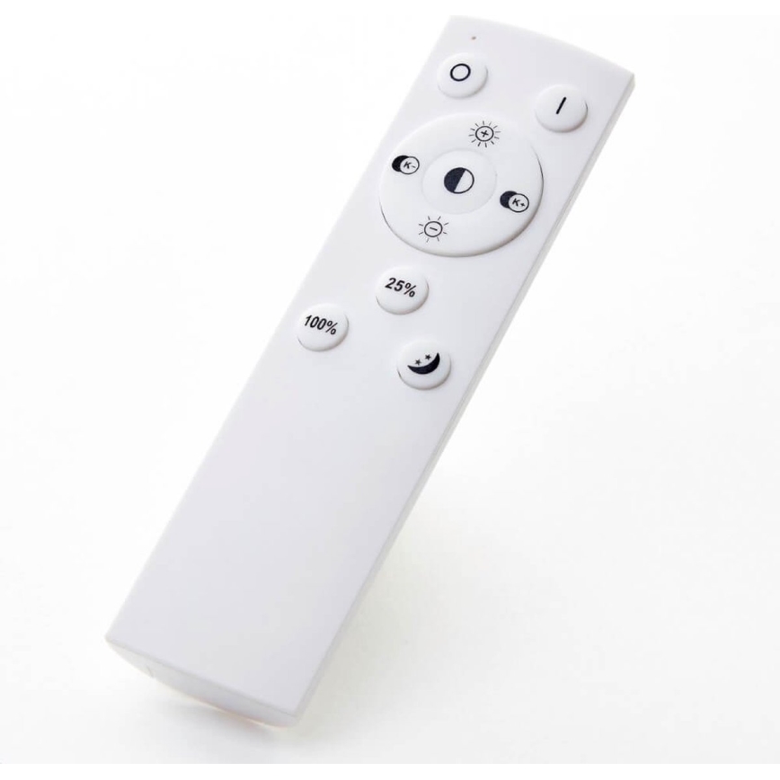 Brilliant - dimmbare LED-Deckenleuchte AYDIN LED/34W/230V 3000-6500K schwarz + Fernbedienung