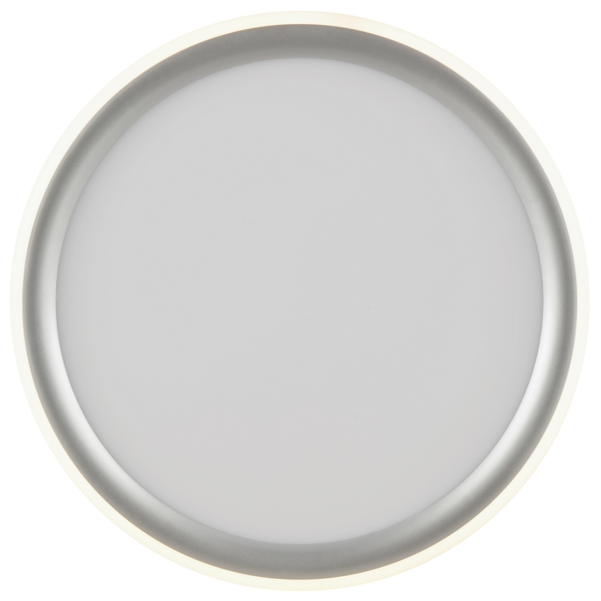 Brilliant - dimmbare LED-Deckenleuchte CARLOZ LED/16W/230V Ø 30 cm weiß/grau