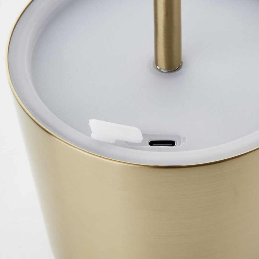 Brilliant - Dimmbare LED-Außenleuchte mit Touch-Funktion XAANA LED/4W/5V 3000/4000/6500K IP44 golden