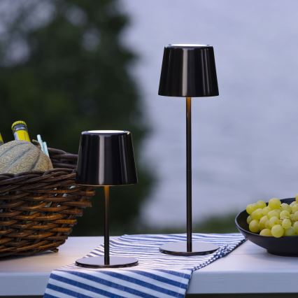 Brilliant - Dimmbare LED-Außenleuchte mit Touch-Funktion XAANA LED/4W/5V 3000/4000/6500K IP44 schwarz