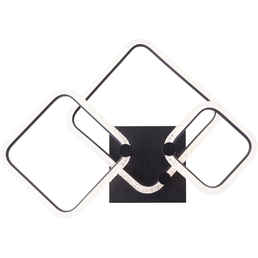 Brilliant - Dimmbare LED-Deckenleuchte AYDIN LED/30W/230V 3000-6500K schwarz + Fernbedienung