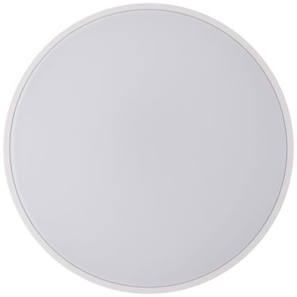 Brilliant - Dimmbare LED-Deckenleuchte BAARLO LED/36W/230V 3000-6500K d 50 cm weiß/Gummibaum + Fernbedienung - FSC-zertifiziert