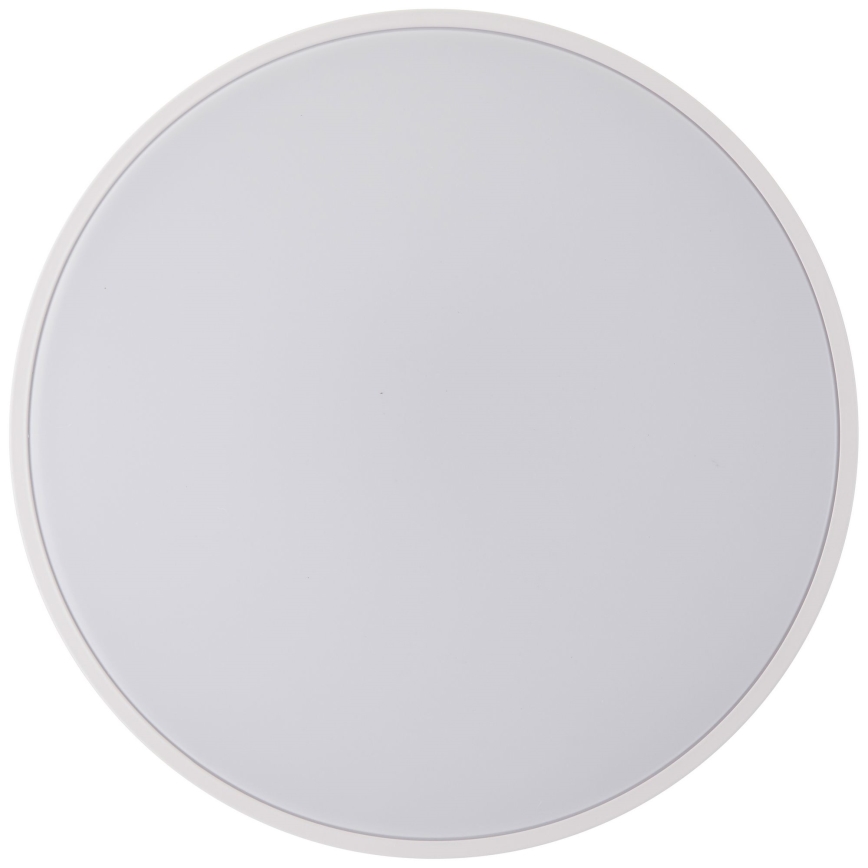 Brilliant - Dimmbare LED-Deckenleuchte BAARLO LED/36W/230V 3000-6500K d 50 cm weiß/Gummibaum + Fernbedienung - FSC-zertifiziert