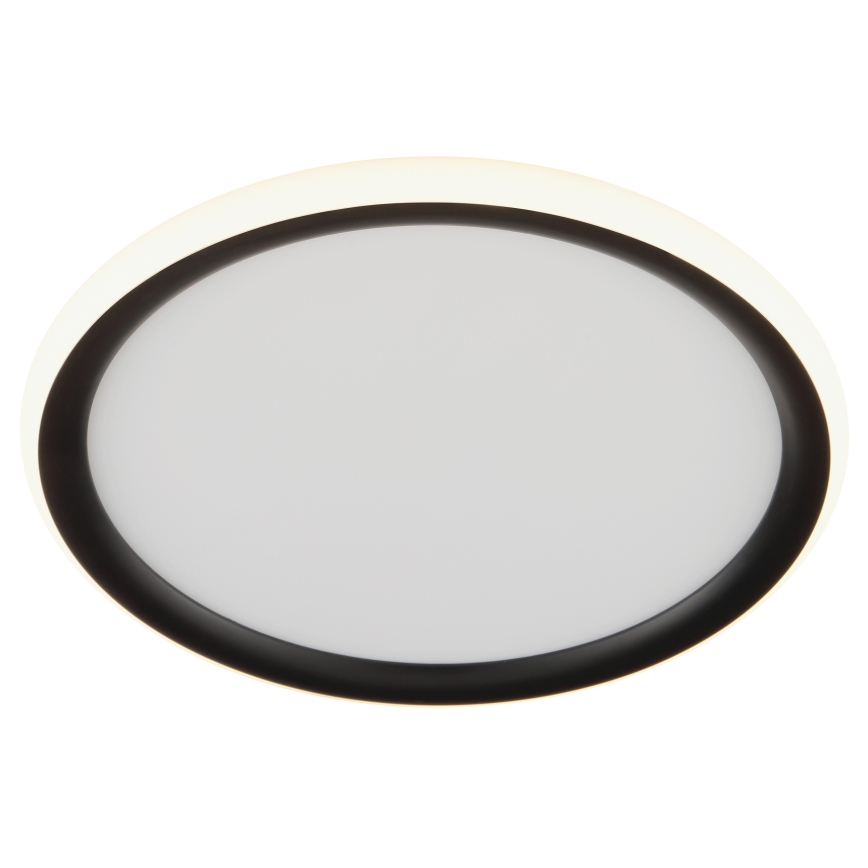 Brilliant - Dimmbare LED-Deckenleuchte CARLOZ LED/16W/230V Ø 30 cm weiß/schwarz