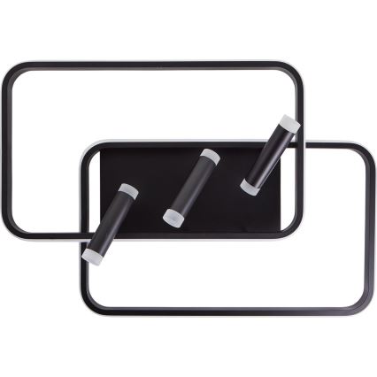 Brilliant - Dimmbare LED-Deckenleuchte DALIDA LED/54W/230V 3000-6500K 45,2x66 cm schwarz + Fernbedienung