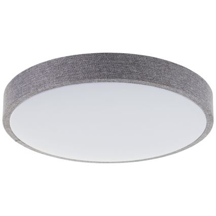 Brilliant - Dimmbare LED-Deckenleuchte FILIZ LED/24W/230V d 38,5 cm grau