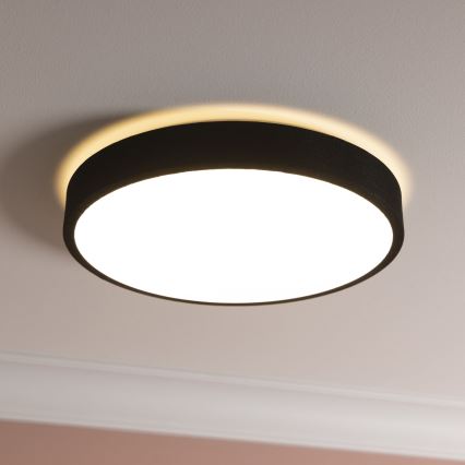 Brilliant - Dimmbare LED-Deckenleuchte FILIZ LED/24W/230V d 38,5 cm schwarz