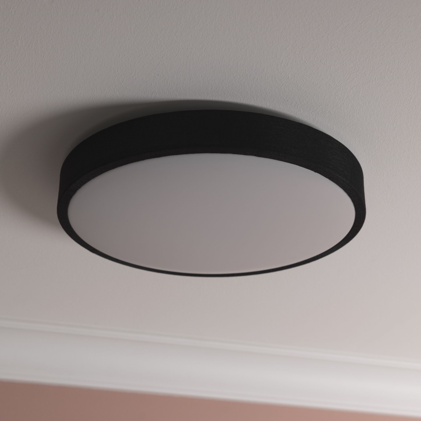 Brilliant - Dimmbare LED-Deckenleuchte FILIZ LED/24W/230V d 38,5 cm schwarz