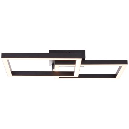 Brilliant - Dimmbare LED-Deckenleuchte KJORN LED/32W/230V 3000K schwarz