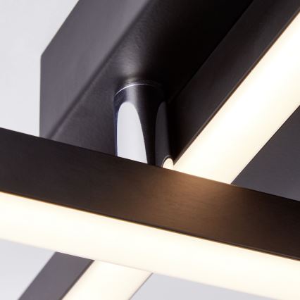 Brilliant - Dimmbare LED-Deckenleuchte KJORN LED/32W/230V 3000K schwarz
