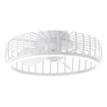 Brilliant - Dimmbare LED-Deckenleuchte mit Ventilator CAPO LED/36W/230V 2700-6500K Ø 48 cm weiß + Fernbedienung
