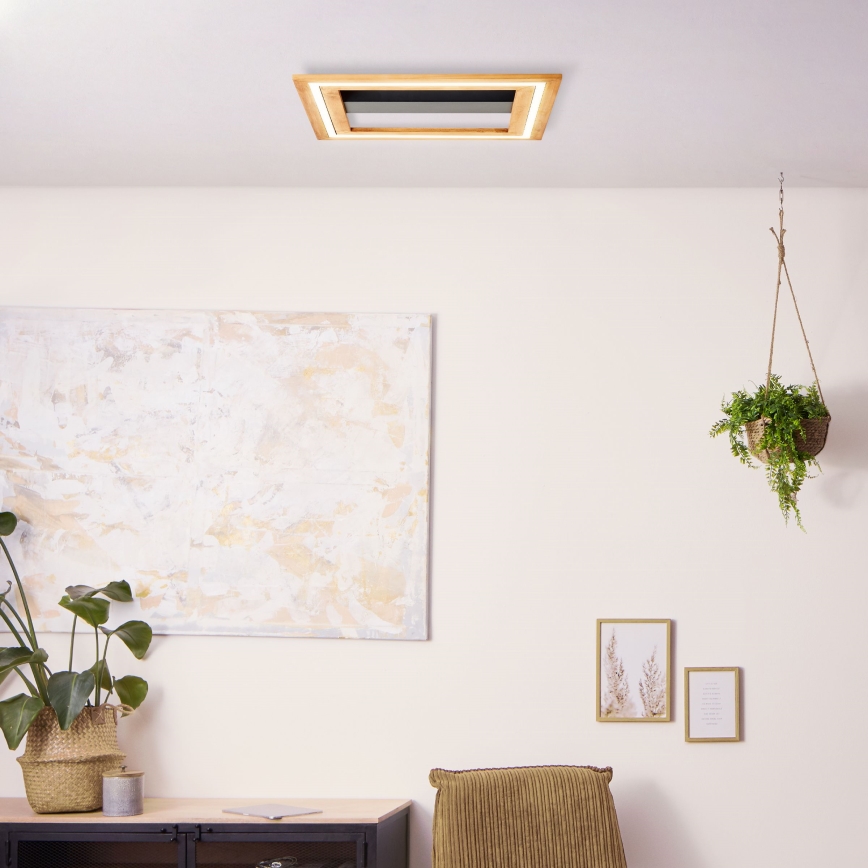 Brilliant - Dimmbare LED-Deckenleuchte RHEA LED/24W/230V 3000K 45x45 cm