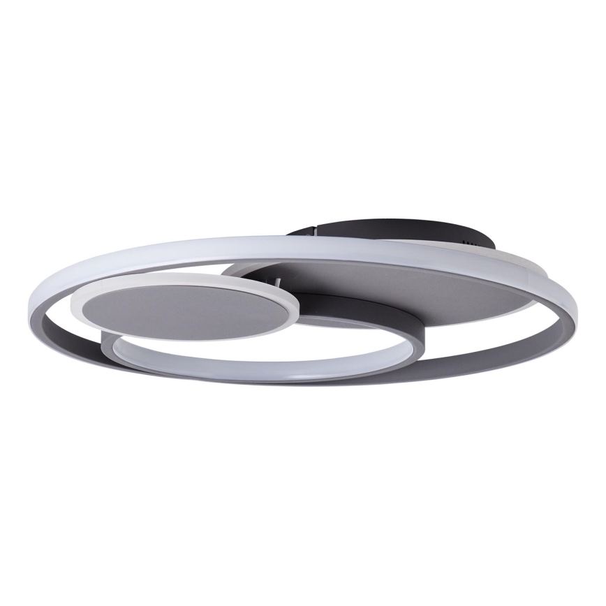 Brilliant - Dimmbare LED-Deckenleuchte RUNDA LED/50W/230V 3000-6500K schwarz + Fernbedienung