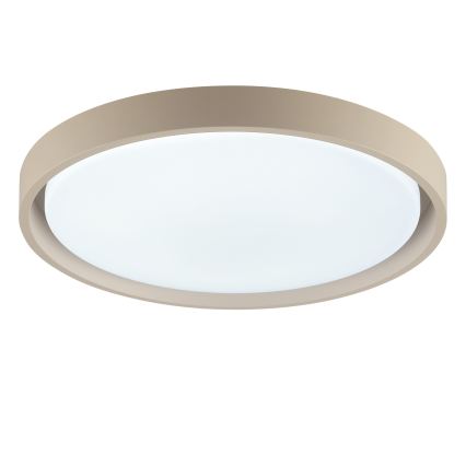 Brilliant - LED-dimmbare Deckenleuchte SANOZ LED/24W/230V 3000-6500K Ø 41 cm beige + Fernbedienung