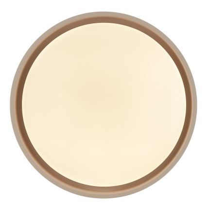 Brilliant - LED-dimmbare Deckenleuchte SANOZ LED/24W/230V 3000-6500K Ø 41 cm beige + Fernbedienung