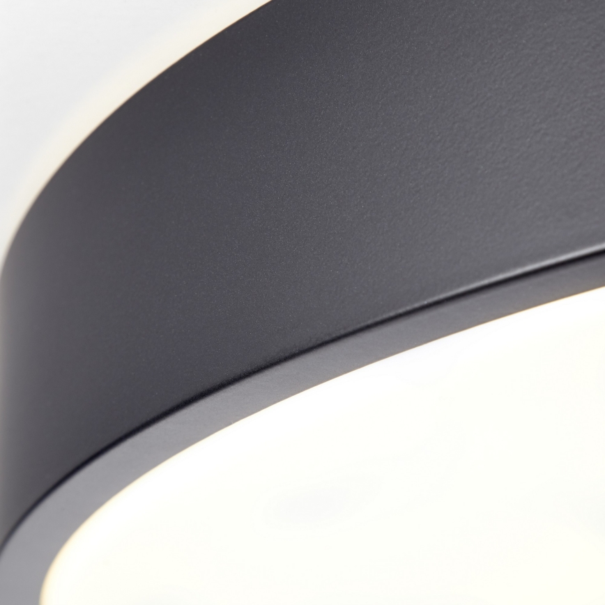 Brilliant - LED dimmbare Deckenleuchte SLIMLINE LED/50W/230V 1800-6500K Ø 49 cm schwarz + Fernbedienung