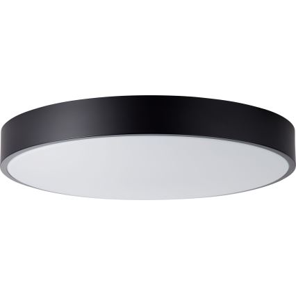 Brilliant - LED-dimmbare Deckenleuchte SLIMLINE LED/60 W/230 V 3000–6500 K Ø 49 cm schwarz + Fernbedienung