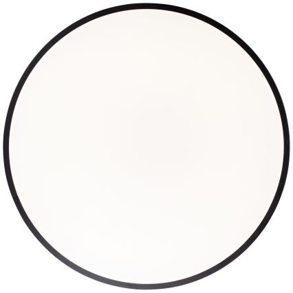 Brilliant - LED-dimmbare Deckenleuchte SLIMLINE LED/60 W/230 V 3000–6500 K Ø 49 cm schwarz + Fernbedienung