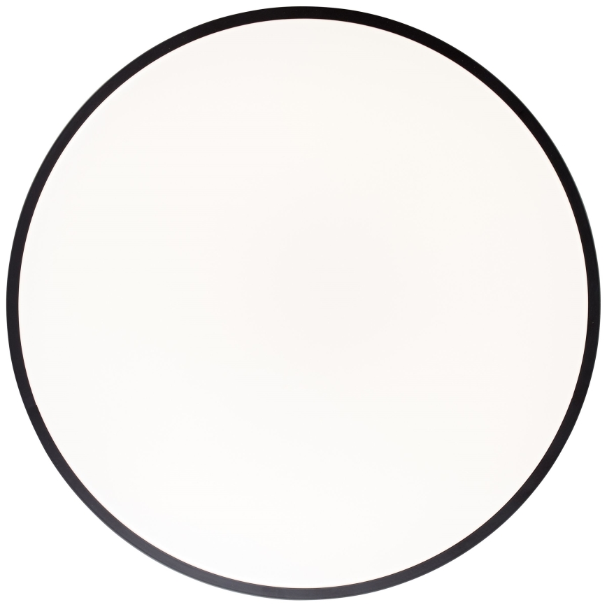 Brilliant - LED-dimmbare Deckenleuchte SLIMLINE LED/60 W/230 V 3000–6500 K Ø 49 cm schwarz + Fernbedienung