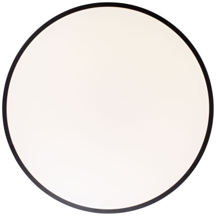 Brilliant - LED-dimmbare Deckenleuchte SLIMLINE LED/60 W/230 V 3000–6500 K Ø 49 cm schwarz + Fernbedienung