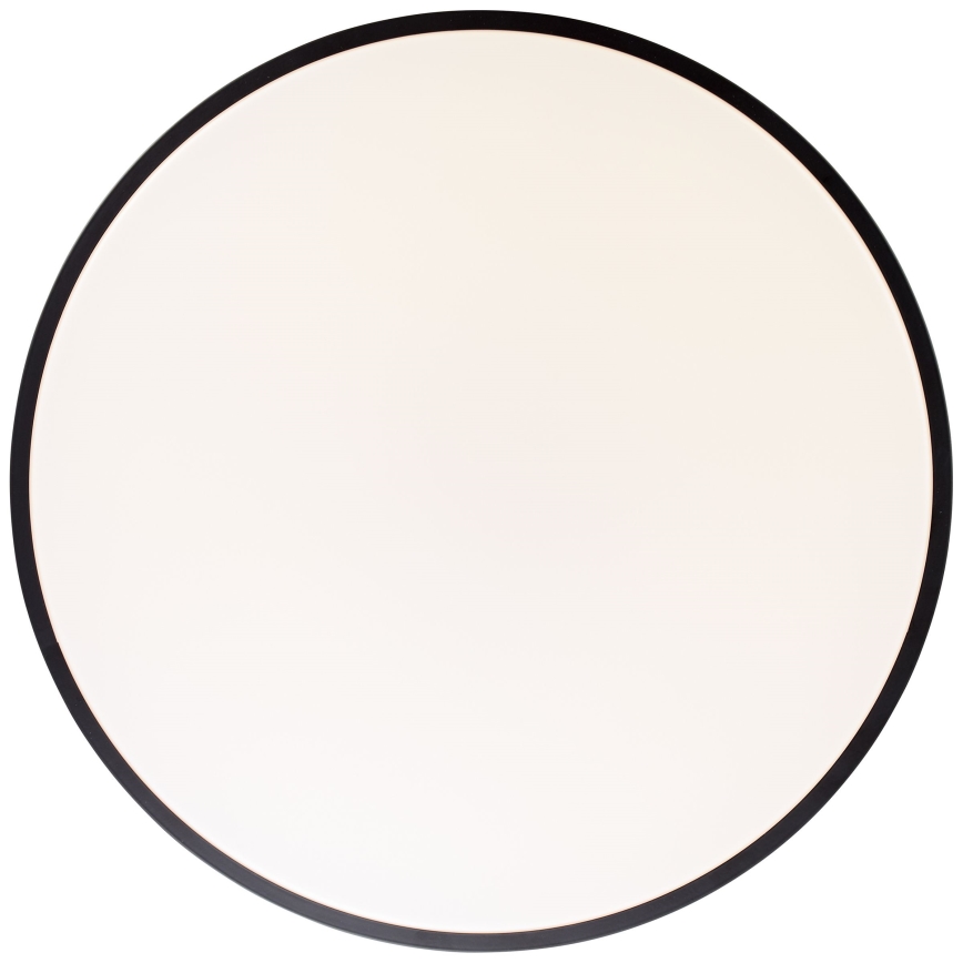 Brilliant - LED-dimmbare Deckenleuchte SLIMLINE LED/60 W/230 V 3000–6500 K Ø 49 cm schwarz + Fernbedienung