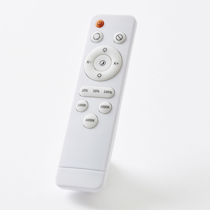 Brilliant - LED-dimmbare Deckenleuchte SLIMLINE LED/60 W/230 V 3000–6500 K Ø 49 cm schwarz + Fernbedienung