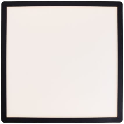 Brilliant - LED-dimmbare Deckenleuchte SORELL LED/24/230V 3000-6500K 42x42 cm schwarz + Fernbedienung
