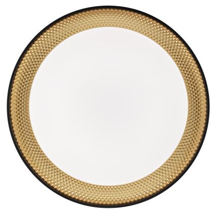 Brilliant - dimmbare LED-Deckenleuchte WALDO LED/36 W/230 V 3000–6500 K Ø 48,5 cm schwarz/gold + Fernbedienung