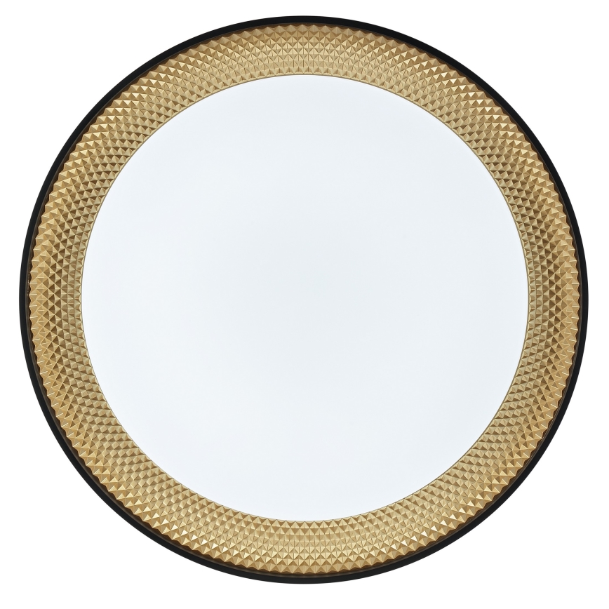 Brilliant - dimmbare LED-Deckenleuchte WALDO LED/36 W/230 V 3000–6500 K Ø 48,5 cm schwarz/gold + Fernbedienung