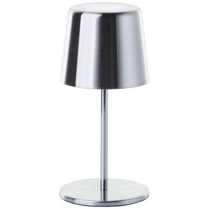 Brilliant - Dimmbare LED-Outdoor-Leuchte mit Touch-Funktion XAANA LED/4W/5V 3000/4000/6500K 2600 mAh IP44 glänzendes Chrom