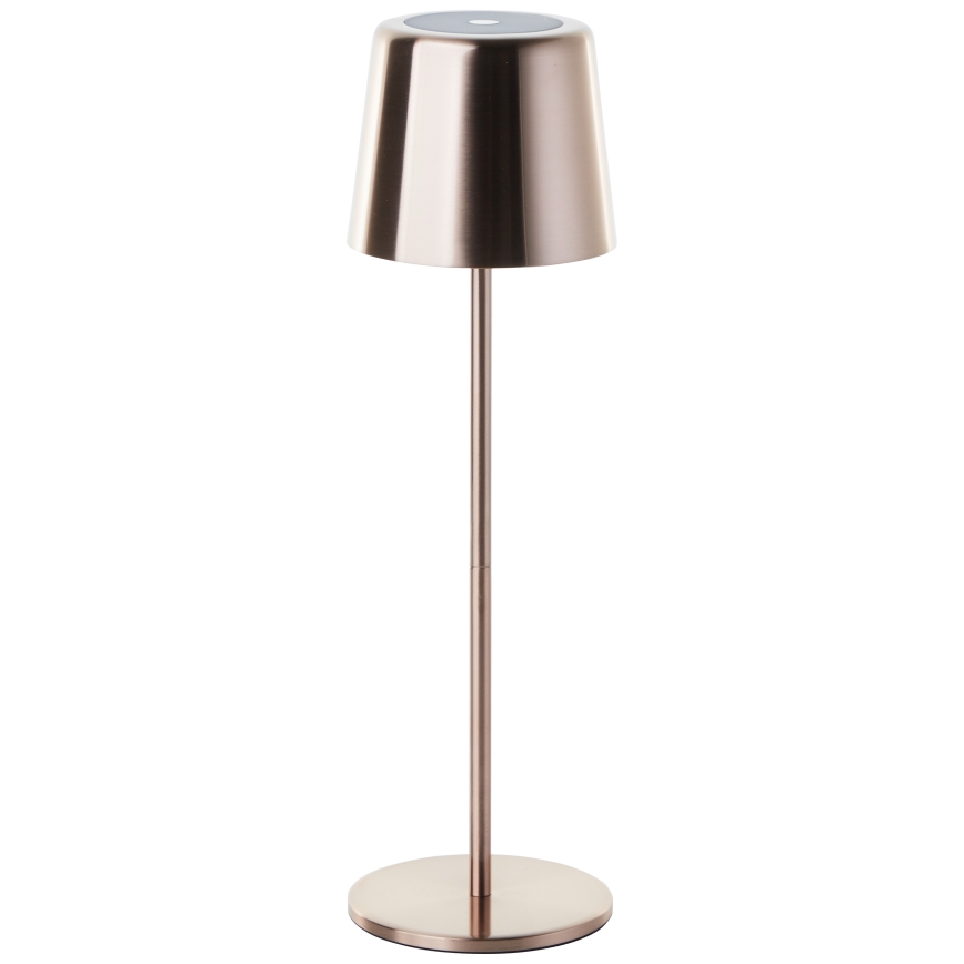 Brilliant - Dimmbare LED-Outdoor-Leuchte mit Touch-Funktion XAANA LED/4W/5V 3000/4000/6500K 2600 mAh IP44 kupfern