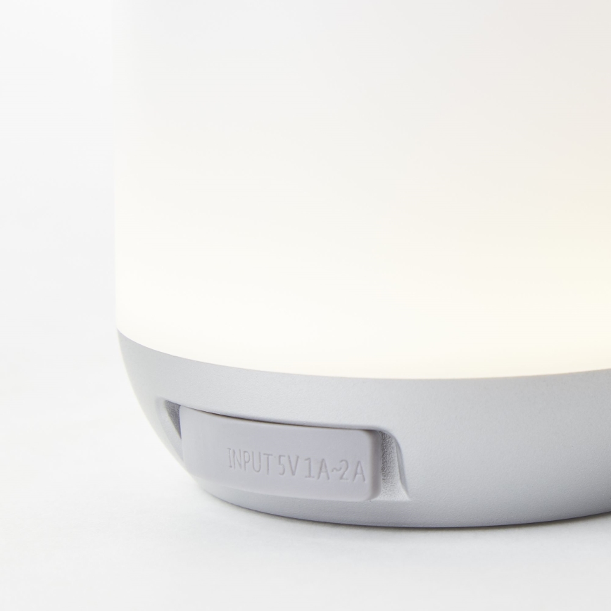 Brilliant - Dimmbare LED-Outdoor-Tischleuchte GEMMA LED/1,9W/5V IP44 weiß