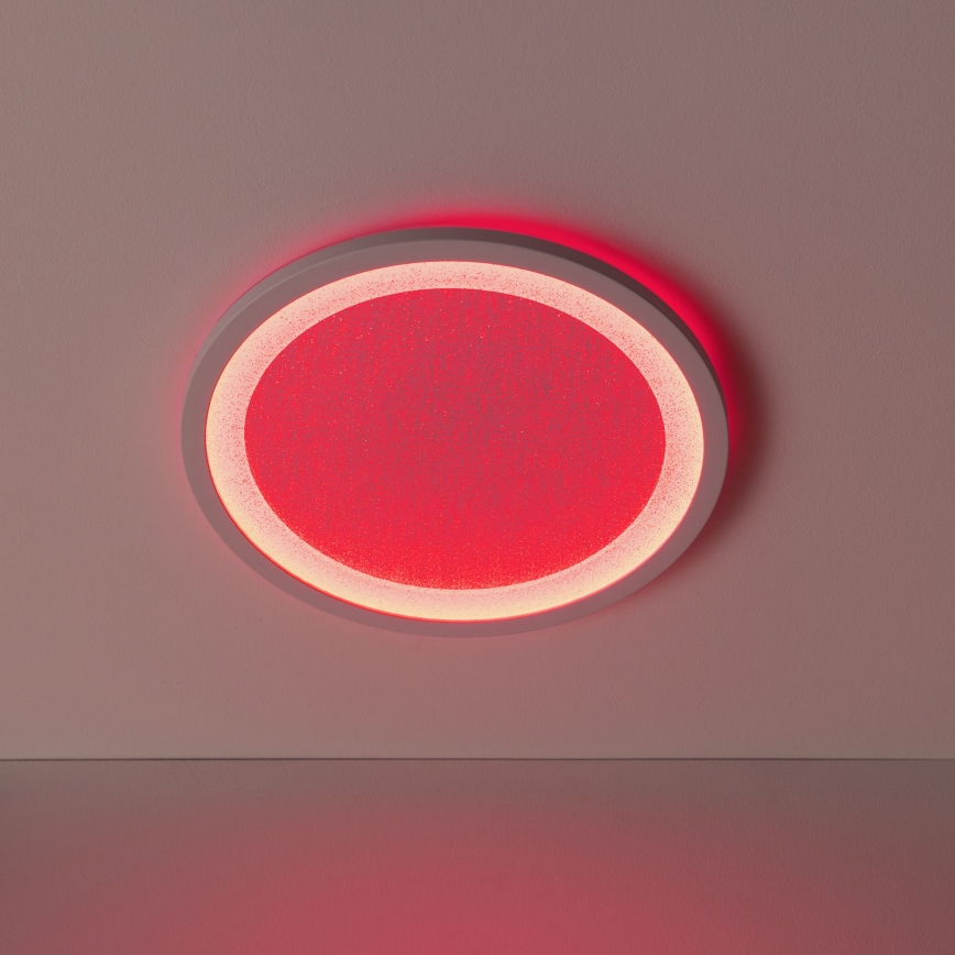 Brilliant - Dimmbare LED-RGBW-Deckenleuchte TANIDA LED/22W/230V 3000-6500K+ Fernbedienung