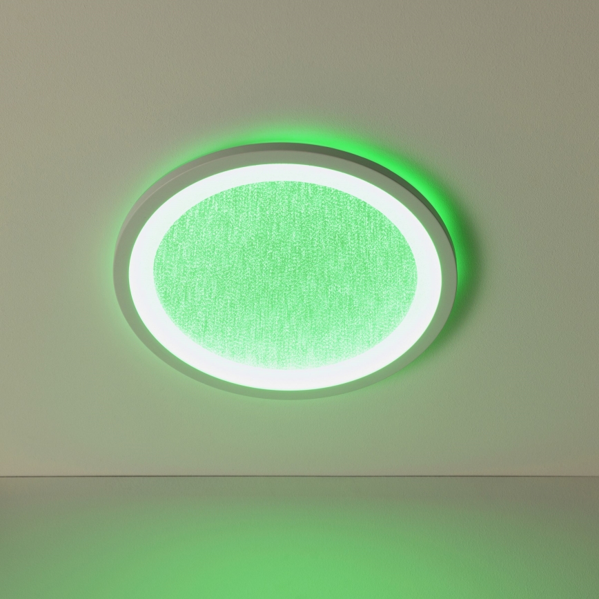 Brilliant - Dimmbare LED-RGBW-Deckenleuchte TANIDA LED/22W/230V 3000-6500K+ Fernbedienung