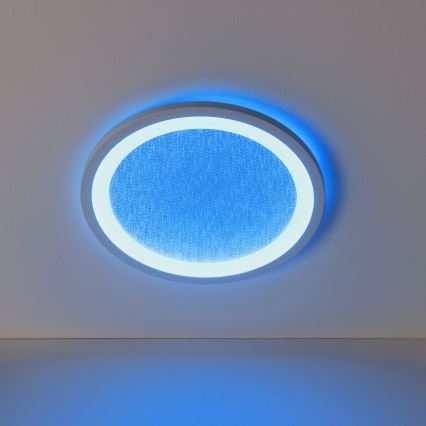 Brilliant - Dimmbare LED-RGBW-Deckenleuchte TANIDA LED/22W/230V 3000-6500K+ Fernbedienung