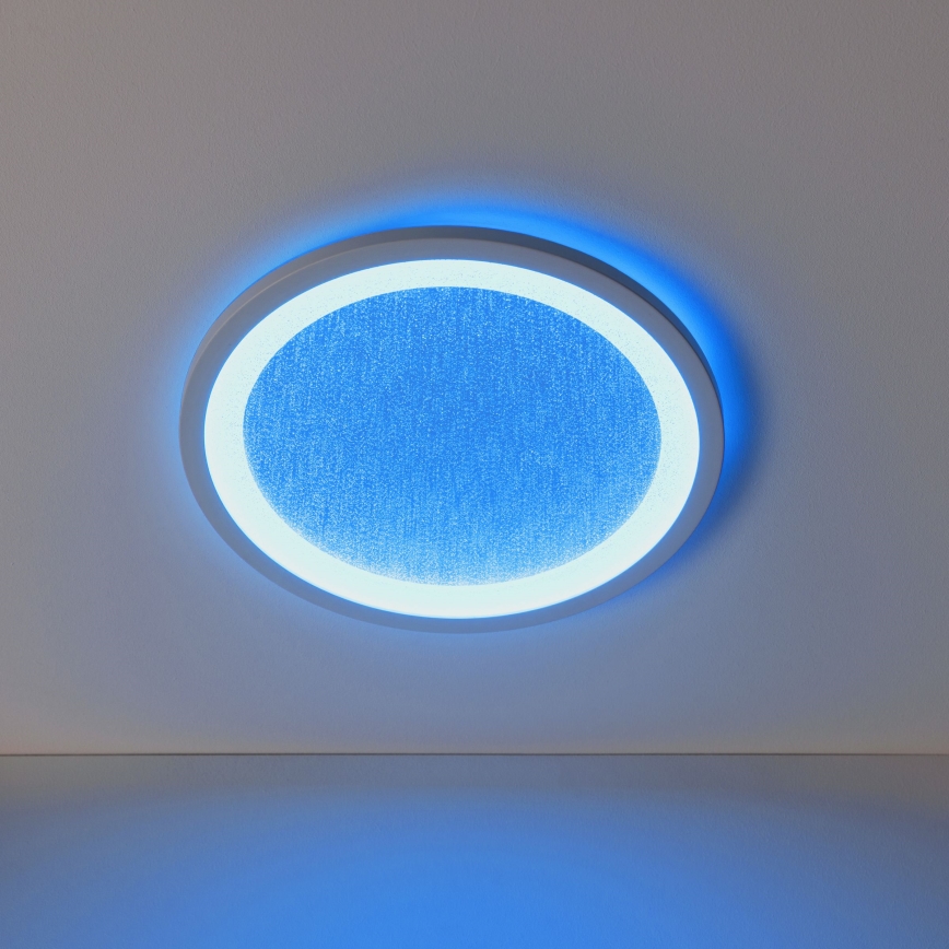 Brilliant - Dimmbare LED-RGBW-Deckenleuchte TANIDA LED/22W/230V 3000-6500K+ Fernbedienung